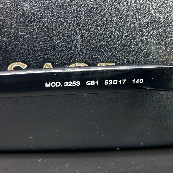 Versace Unisex Black Rectangle Plastic Eyeglasses VE 3253 GB1 NO LENS - Picture 6 of 16